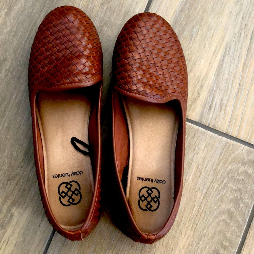 Brown loafers very comfortable,has some wear as shown
